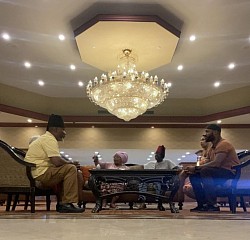 Board meeting.
