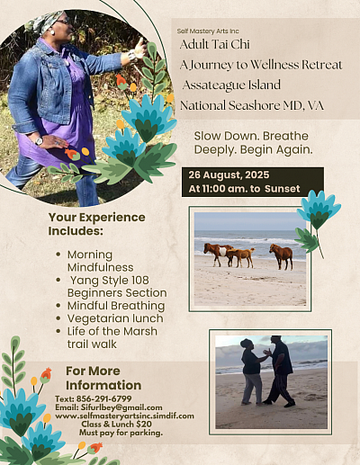 Adult Tai Chi & Wellness Retreat 2025